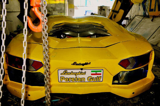 چگونه یک مشهدی لامبورگینی ساخت +(تصاویر) چگونه یک مشهدی لامبورگینی ساخت +(تصاویر)