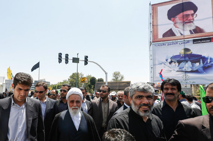 (تصاویر) حضور مقامات در راهپیمایی روز قدس (تصاویر) حضور مقامات در راهپیمایی روز قدس