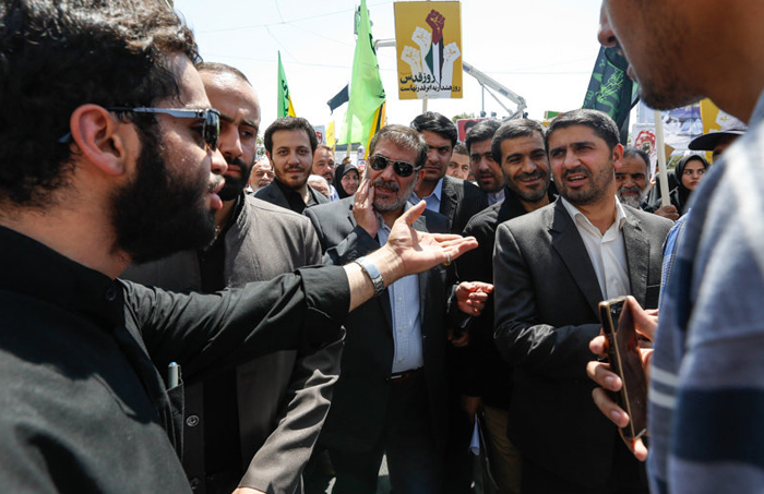 (تصاویر) حضور مقامات در راهپیمایی روز قدس (تصاویر) حضور مقامات در راهپیمایی روز قدس