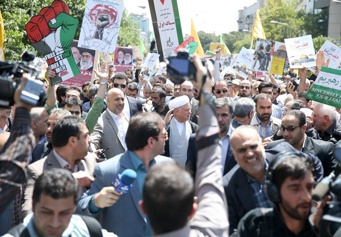 (تصاویر) حضور مقامات در راهپیمایی روز قدس (تصاویر) حضور مقامات در راهپیمایی روز قدس