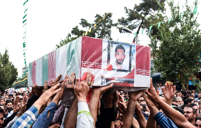 (تصاویر) تشییع پیکر هفت شهید مدافع حرم در مشهد و شهر ری (تصاویر) تشییع پیکر هفت شهید مدافع حرم در مشهد و شهر ری