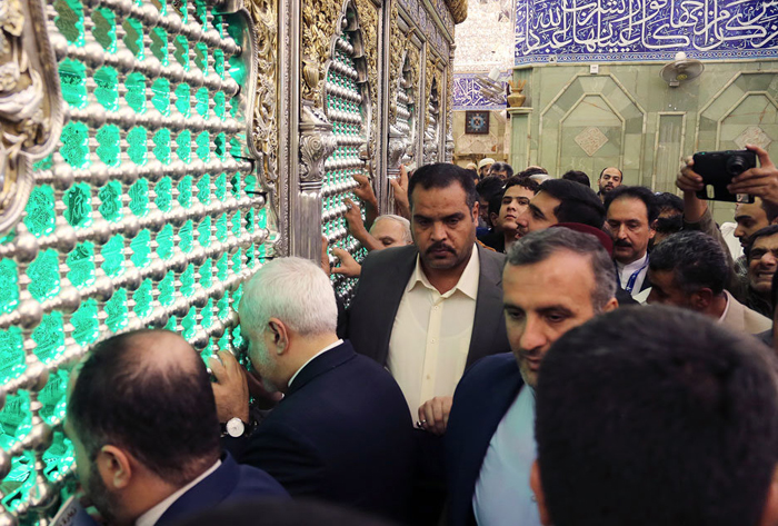 (تصاویر) زیارت ظریف در کربلا و نجف (تصاویر) زیارت ظریف در کربلا و نجف