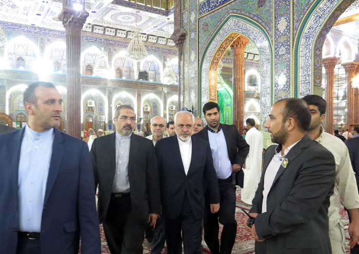 (تصاویر) زیارت ظریف در کربلا و نجف (تصاویر) زیارت ظریف در کربلا و نجف