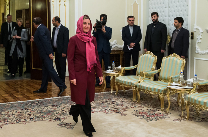 (تصاویر) فدریکا موگرینی در تهران (تصاویر) فدریکا موگرینی در تهران