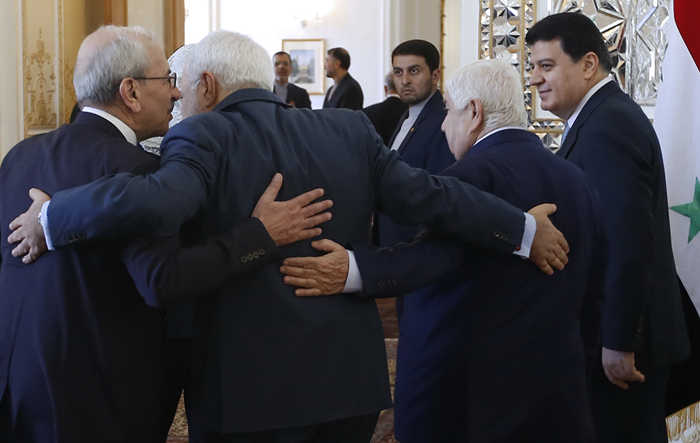 (تصاویر) دیدار ظریف با وزیرخارجه سوریه (تصاویر) دیدار ظریف با وزیرخارجه سوریه