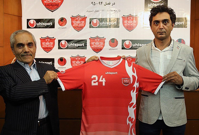 (تصاویر) رونمایی از لباس جدید پرسپولیس (تصاویر) رونمایی از لباس جدید پرسپولیس