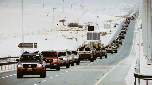 نیروهای قطری با تسلیحات سنگین وارد یمن شدند نیروهای قطری با تسلیحات سنگین وارد یمن شدند