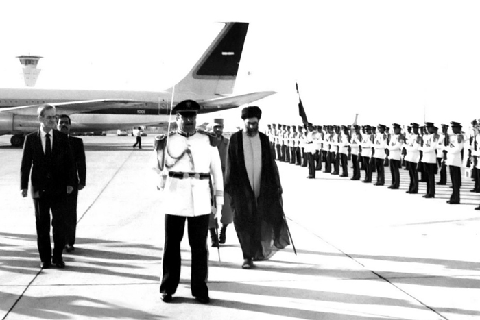 (تصاویر) سفر آیت‌الله خامنه‌ای به سوریه