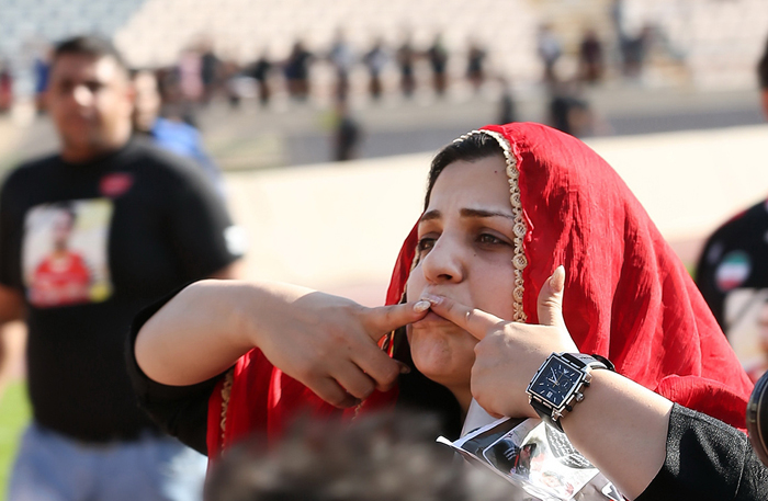 (تصاویر) مراسم وداع با هادی نوروزی در آزادی