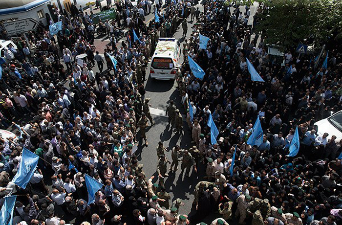 (تصاویر) تشییع جانباختگان منا در تهران (تصاویر) تشییع جانباختگان منا در تهران