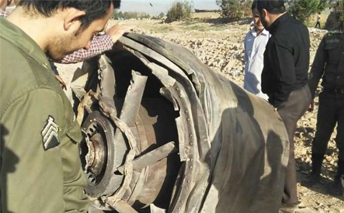 سقوط قطعهای از هواپیما در چهاردانگه! سقوط قطعهای از هواپیما در چهاردانگه!