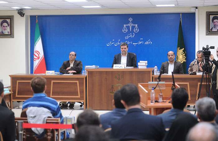 (تصاویر) دادگاه ششم بابک زنجانی (تصاویر) دادگاه ششم بابک زنجانی