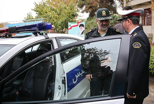 (تصاویر) رونمایی از خودروی دوربیندار پلیس (تصاویر) رونمایی از خودروی دوربیندار پلیس