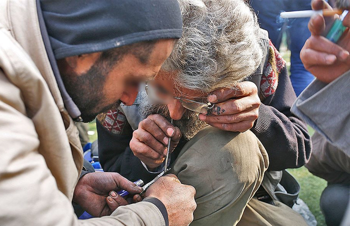 (تصاویر) جمع‌آوری معتادان تهران