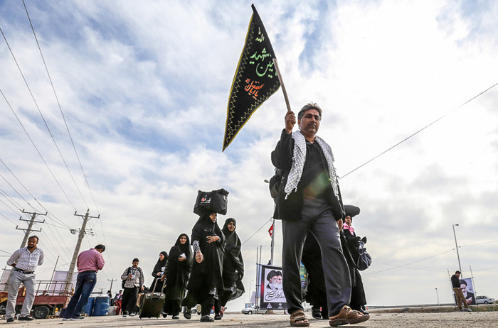(تصاویر) تردد زائران اربعین در مرز مهران (تصاویر) تردد زائران اربعین در مرز مهران