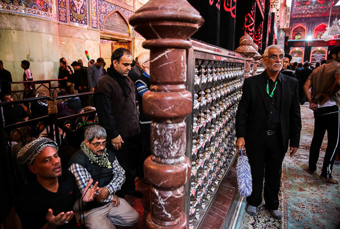 (تصاویر) حرم امامحسین(ع) در آستانه اربعین (تصاویر) حرم امامحسین(ع) در آستانه اربعین