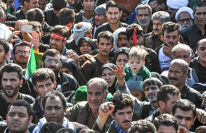 (تصاویر) اوج ازدحام در مرز مهران (تصاویر) اوج ازدحام در مرز مهران
