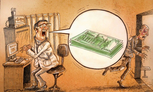 رابطه پزشک و بیمار نیازمند بخیه است!