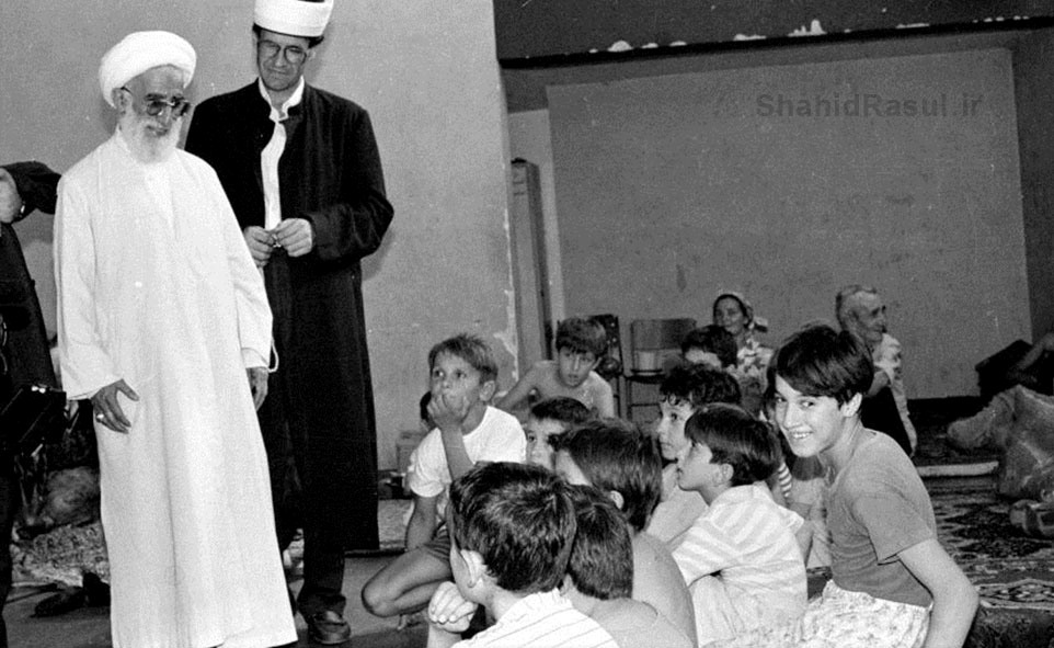 (تصاویر) آیت الله جنّتی در اروپا
