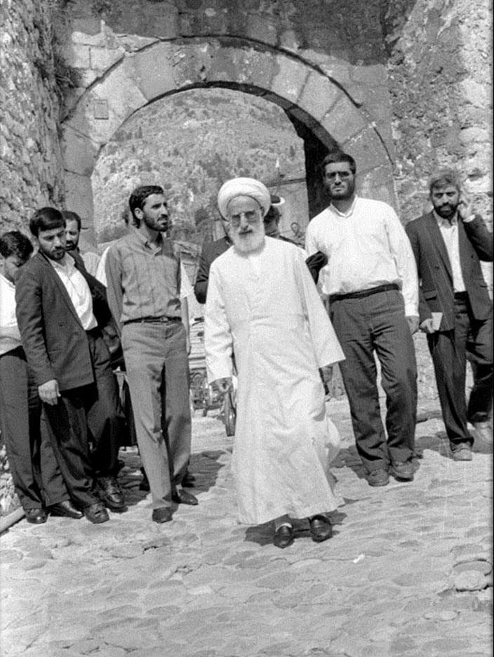 (تصاویر) آیت الله جنّتی در اروپا
