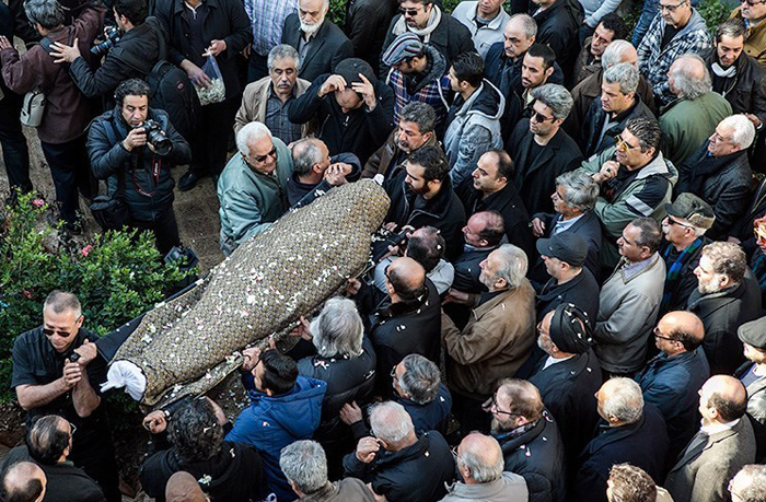 (تصاویر) چهرههای سینمایی در تشییع یدالله نجفی (تصاویر) چهرههای سینمایی در تشییع یدالله نجفی