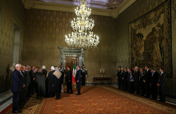 (تصاویر) سفر روحانی به ایتالیا