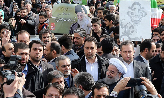 (تصاویر) مسئولان نظام در راهپیمایی 22 بهمن (تصاویر) مسئولان نظام در راهپیمایی 22 بهمن