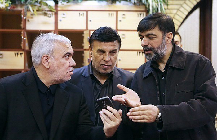 (تصاویر) مجلس ترحیم غلامحسین مظلومی