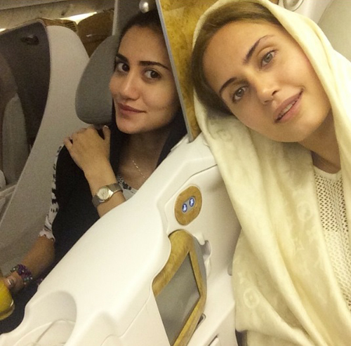 (تصاویر) الناز شاکردوست در ایتالیا