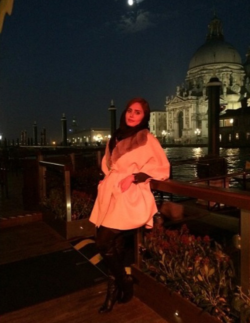 (تصاویر) الناز شاکردوست در ایتالیا