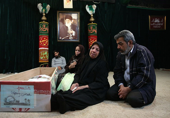 (تصاویر) پایان 30سال انتظار مادر شهید