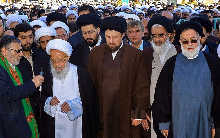 (تصاویر) تشییع آیتالله انصاری شیرازی (تصاویر) تشییع آیتالله انصاری شیرازی