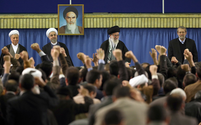 (تصاویر) دیدار مسئولان و علمای اسلامی با رهبرانقلاب