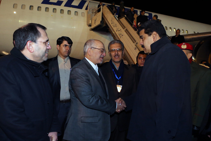 رئیسجمهور ونزوئلا وارد تهران شد رئیسجمهور ونزوئلا وارد تهران شد