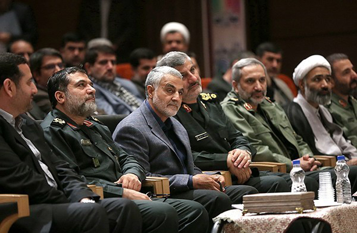 (تصاویر) سردار سلیمانی در همایش قرارگاه خاتم (تصاویر) سردار سلیمانی در همایش قرارگاه خاتم