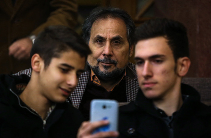 (تصاویر) هنرمندان در ترحیم انوشیروان ارجمند