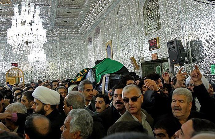 (تصاویر) مراسم تشییع آیتالله غیوری (تصاویر) مراسم تشییع آیتالله غیوری