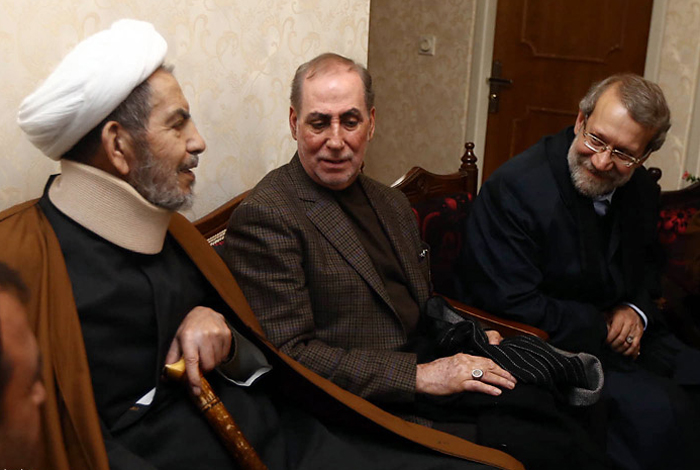 (تصاویر) عیادت لاریجانی از حجتالاسلام حسنی (تصاویر) عیادت لاریجانی از حجتالاسلام حسنی