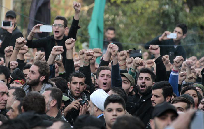 (تصاویر) مراسم تشییع «جهاد مغنیه» (تصاویر) مراسم تشییع «جهاد مغنیه»