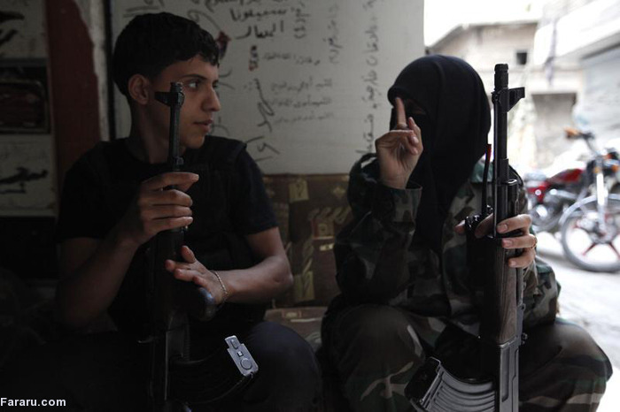(تصاویر) زنان جنگجوی «حلب» (تصاویر) زنان جنگجوی «حلب»