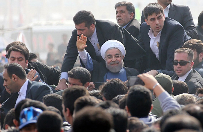(تصاویر) استقبال از روحانی در اصفهان (تصاویر) استقبال از روحانی در اصفهان