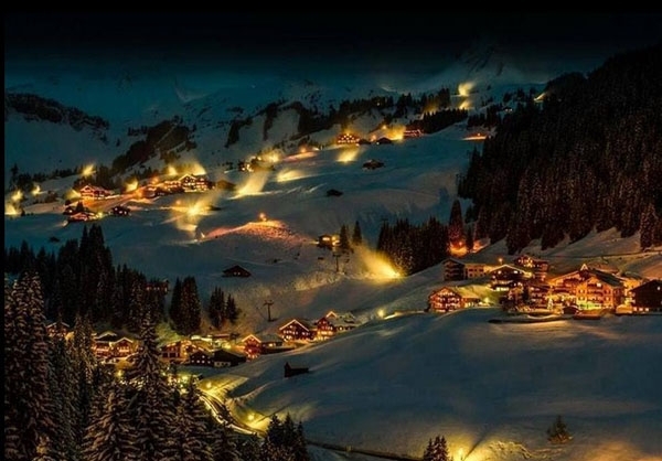 (تصاویر) زیباترین شهرهای برفی جهان (تصاویر) زیباترین شهرهای برفی جهان
