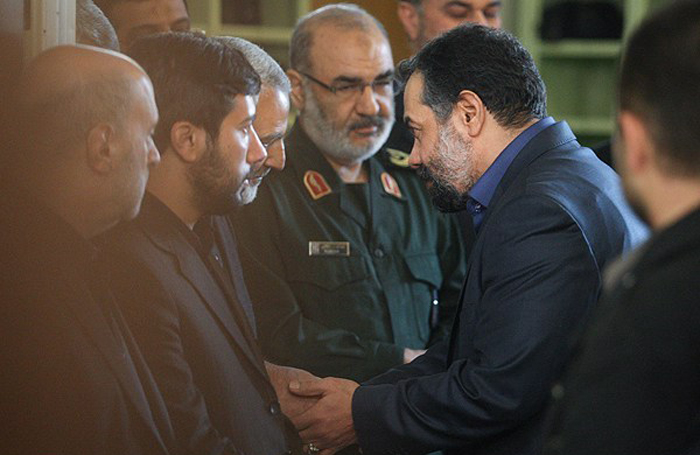 (تصاویر) مراسم ختم شهید الله‌دادی