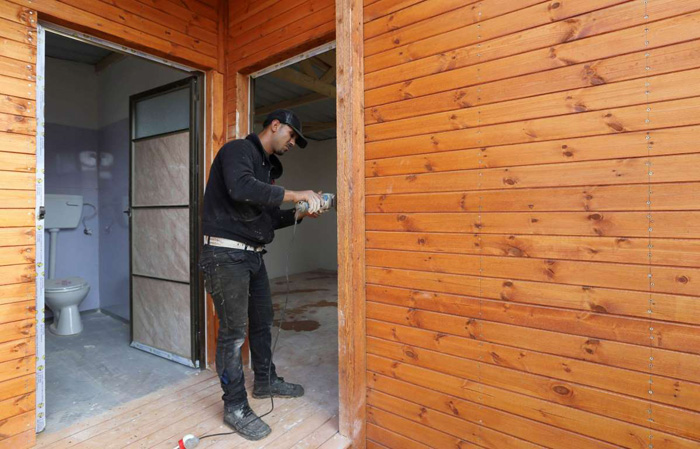 (تصاویر) گذراندن زمستان در غزه