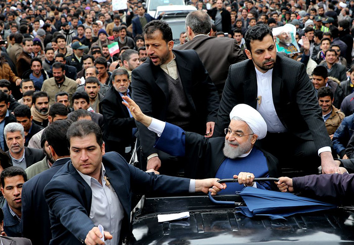 (تصاویر) سفر روحانی به قم (تصاویر) سفر روحانی به قم