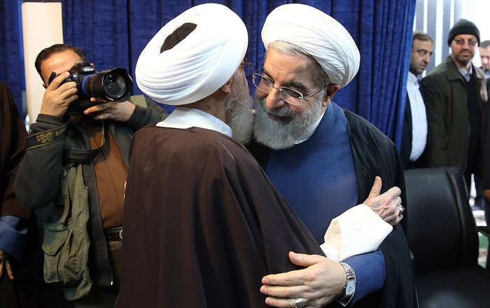 (تصاویر) دیدار روحانی با علما و مراجع قم (تصاویر) دیدار روحانی با علما و مراجع قم