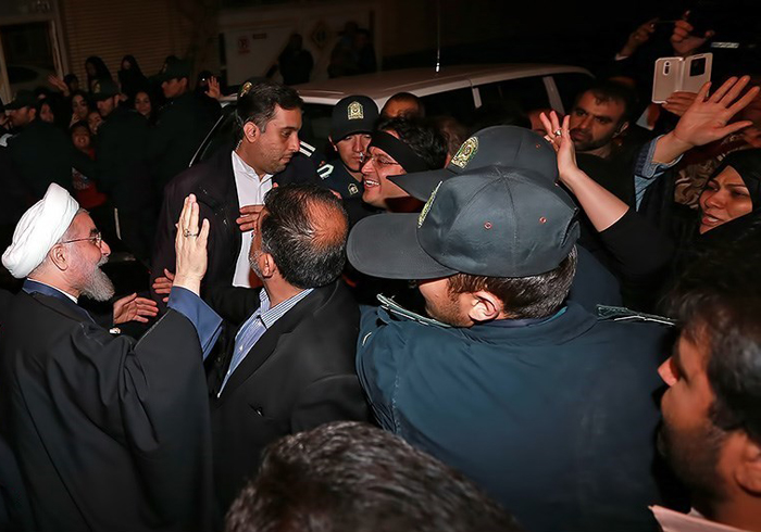 (تصاویر) دیدار روحانی با علما و مراجع قم (تصاویر) دیدار روحانی با علما و مراجع قم