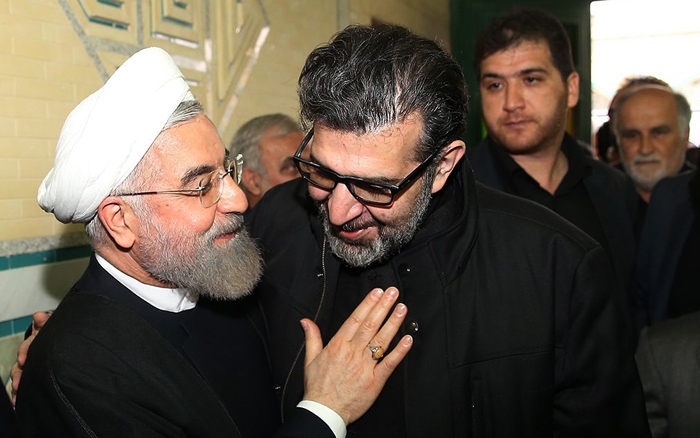 (تصاویر) مراسم ختم والده رئیس جمهور