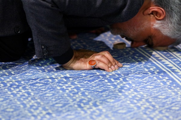 سردار سلیمانی درمراسم امشب حسینیه امام (ره)