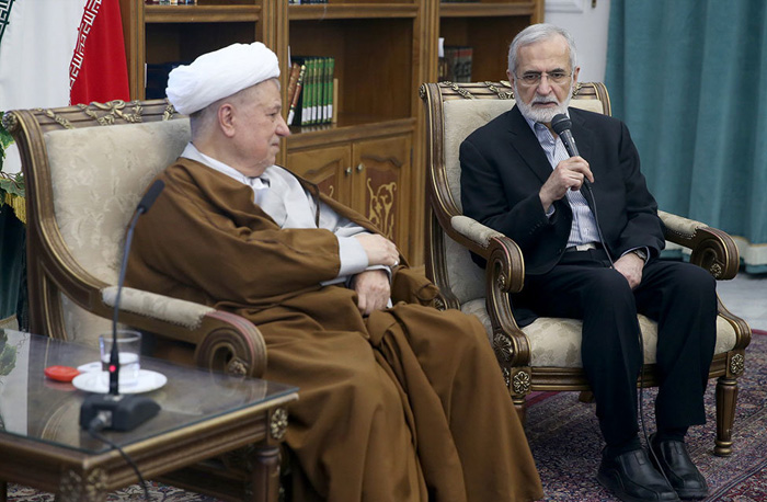 (تصاویر) دیدار نوروزی مقامات با هاشمی (تصاویر) دیدار نوروزی مقامات با هاشمی